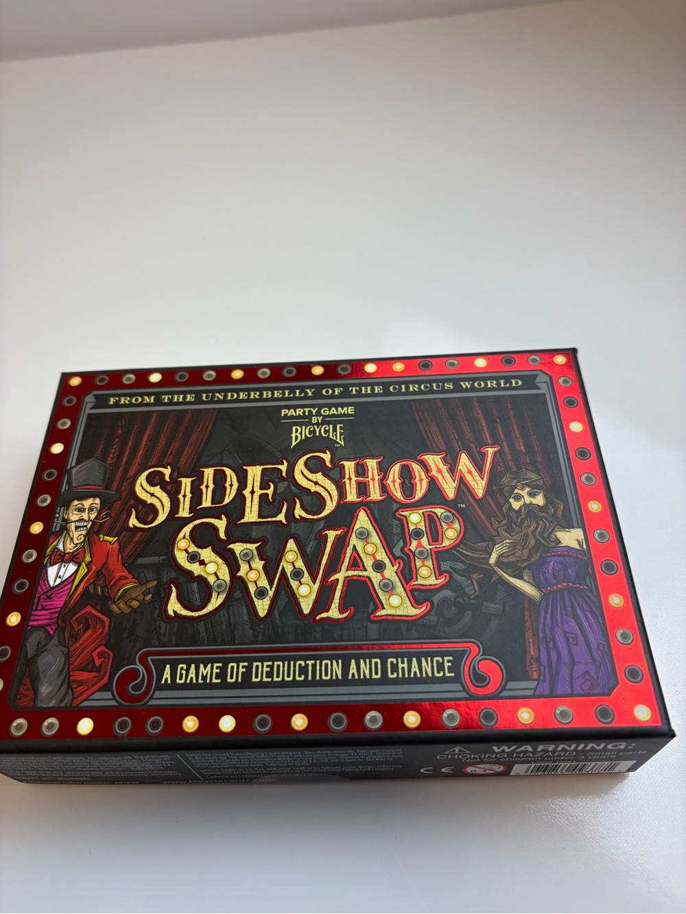 Bicycle Sideshow Swap Party Card Game - Red Box